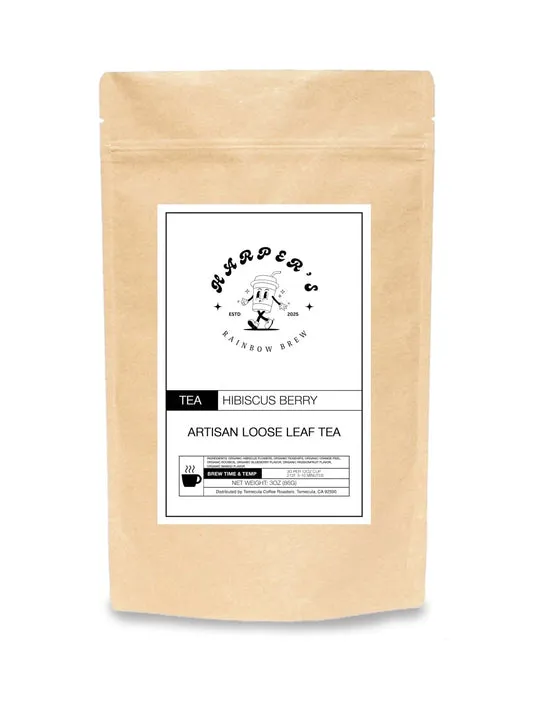 Harper's Hibiscus Berry Tea – Loose Leaf Caffeine Free Tart Herbal Tea